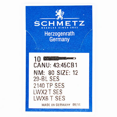 SCHMETZ industrial needle 29-BL SES D100 80