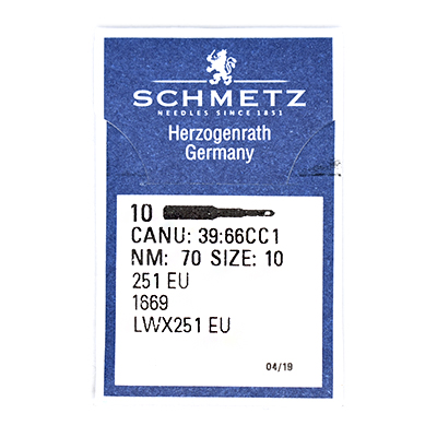 SCHMETZ industrial needle 251 EU D100 70
