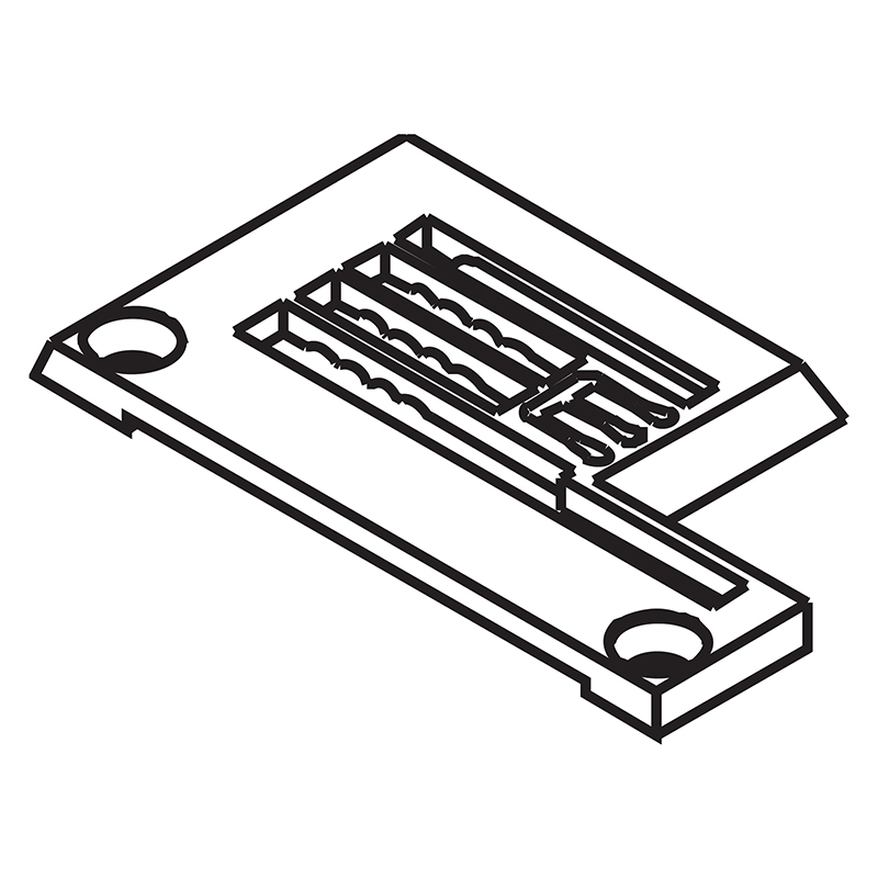Y95085 Needle Plate — Needle Plate for Yamato Coverstitch Machine Suitable for machine: