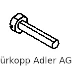 9203 001868 — cyl. screw