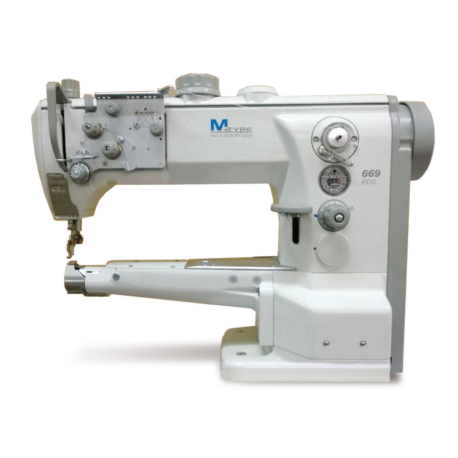 Cometa VBS 669 300 Special cylinder-arm lockstitch sewing machine, triple feed
