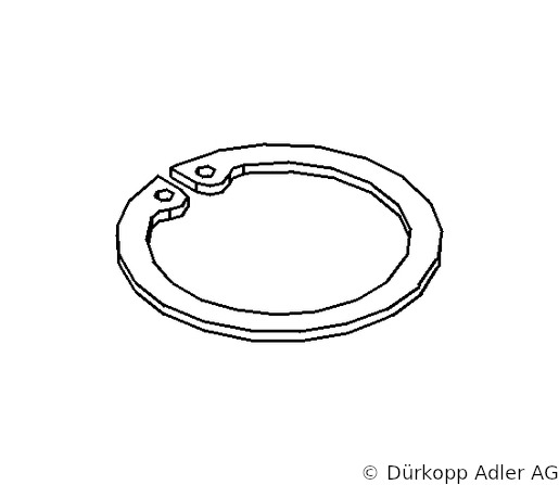 9353 000320 — стопорное кольцо