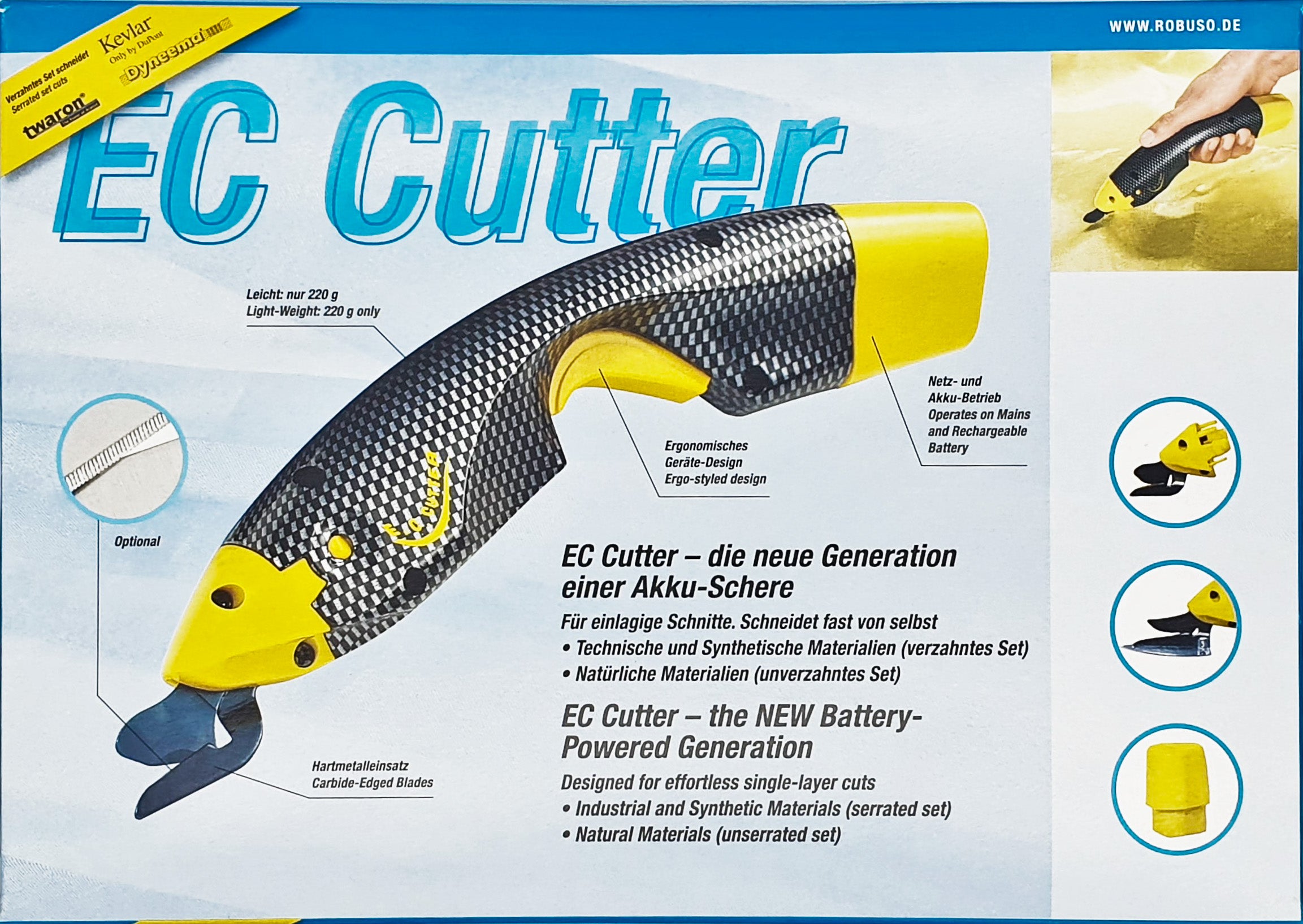 EC Cutter Set microserrated