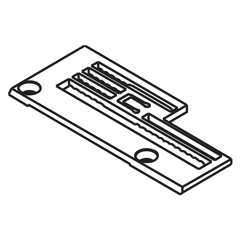 Y3108004 Needle Plate — Needle Plate for Yamato Coverstitch Machine Suitable for machine: