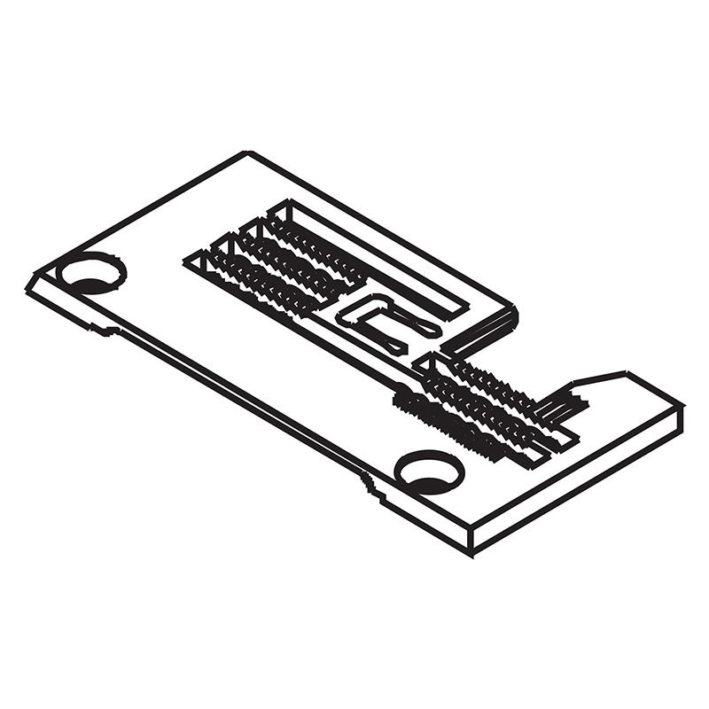 Y95262 Needle Plate — Needle Plate for Yamato Coverstitch Machine Suitable for machine: