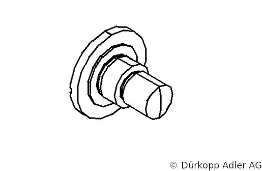 0096 002820 — винт с буртиком