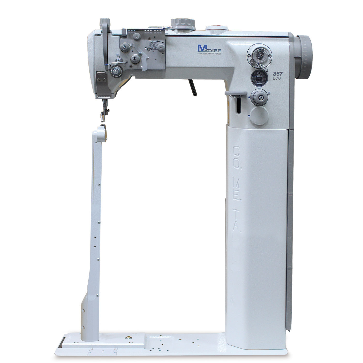 Cometa VCA 40 02 XXS H600 Super high post bed, bottom feed, needle feed and alternating feet sewing machine with height adjustment up to 9 mm
