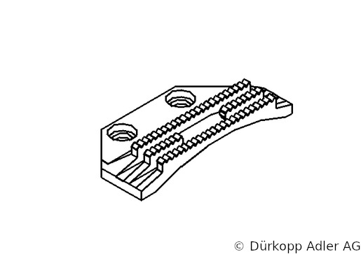 0271 006601 — зубчатая рейка