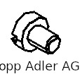 9203 003022 — cyl. screw M3X4 RPL