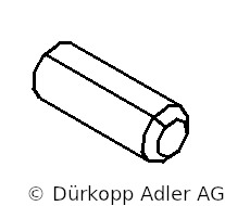 9205 102513 — threaded pin