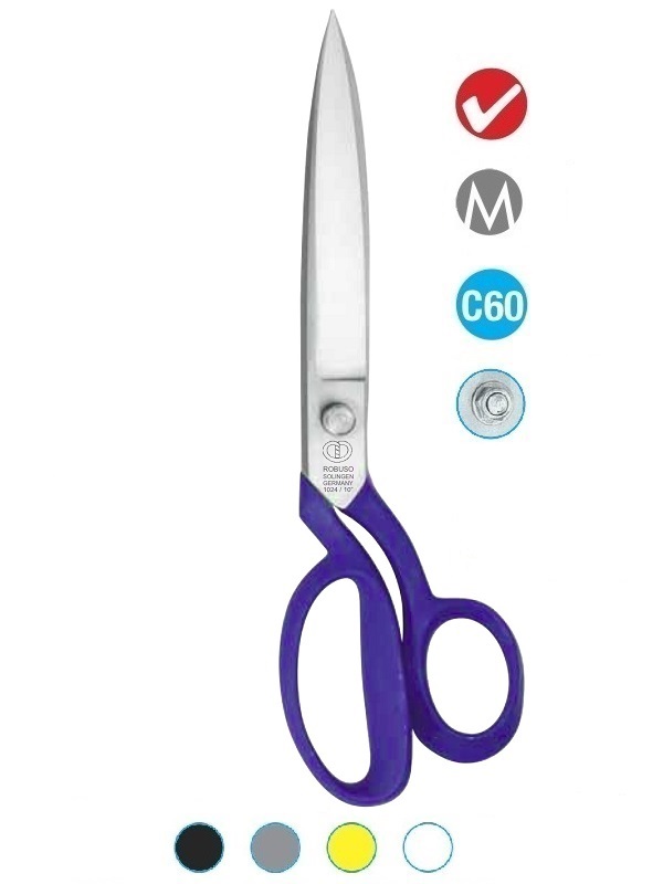 ROBUSO 1024/C Solingen Scissors for Cutting Aramid, Carbon, and Fiberglass Fabrics