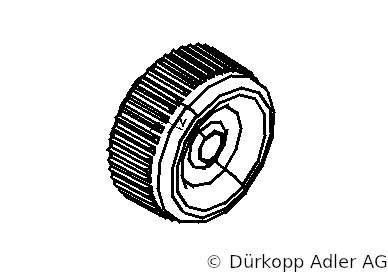 0367 115250 — рифлёная гайка