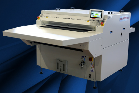 MARTIN GROUP OLX600N-OT Universal Fusing machine for outerwear, shirts, leather and automotive, working width 600mm