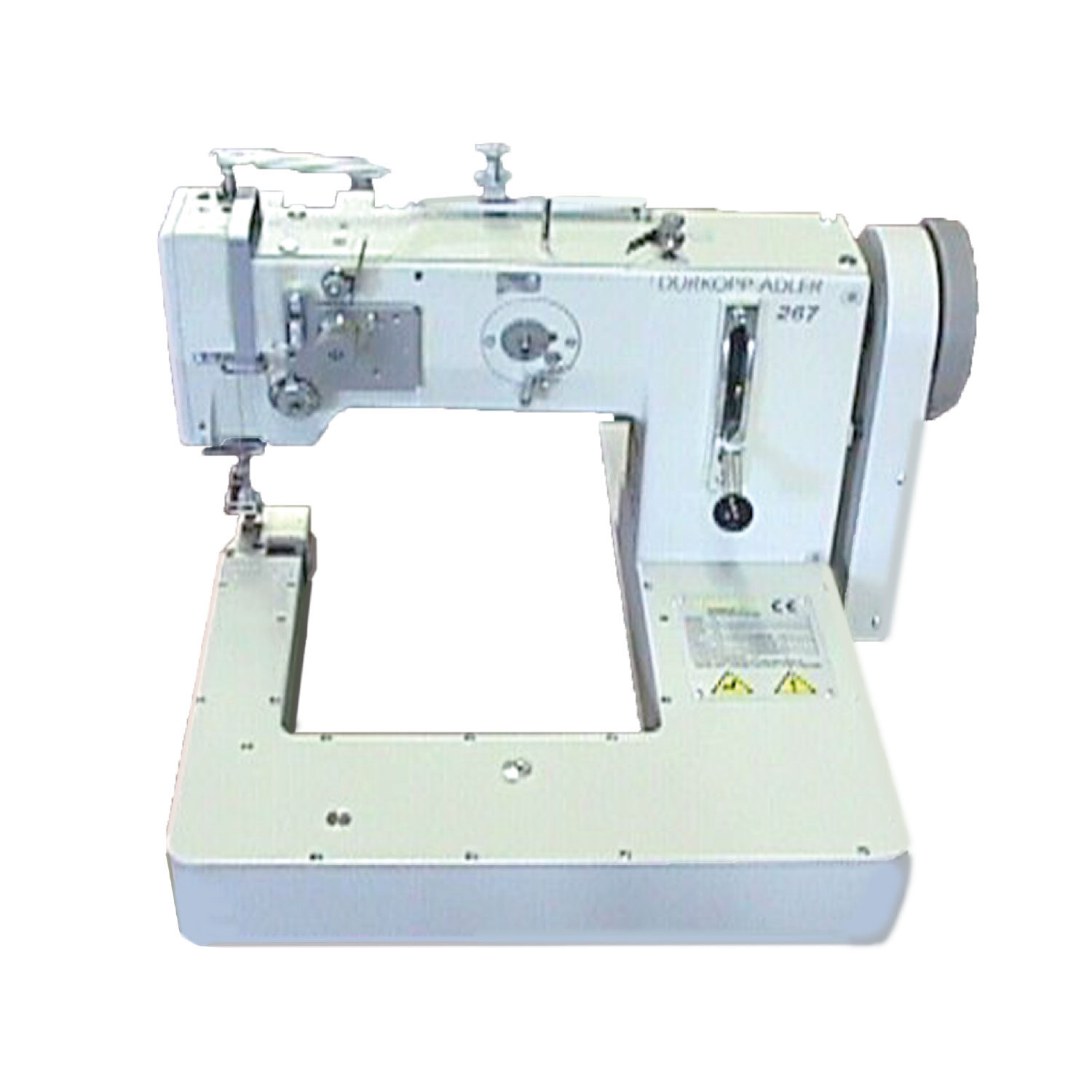 Cometa VBR 01 BR Feed-of the arm machine (U-Type), single needle, bottom feed, needle feed, alternating feet, lockstitch.