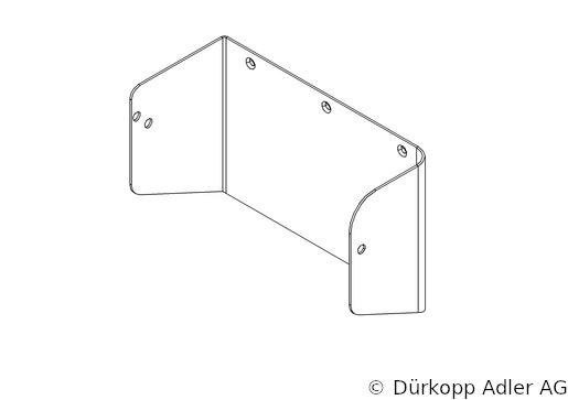 0167 005050 — пластина для отходов