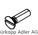 9203 313067 — sunk screw rpls 099