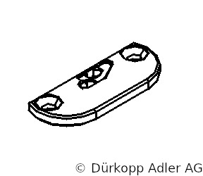 0888 200030 — THROAT PLATE INSERT