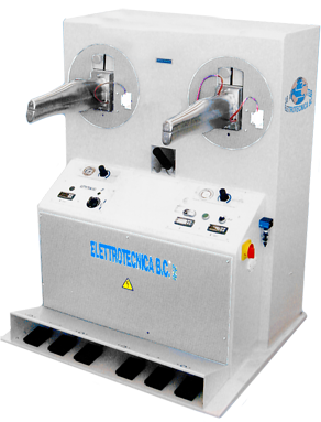 Elettrotecnica BC Mod 450/CSG Line of boots iron machines
