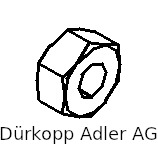 9231 110107 — HEXAGONAL NUT