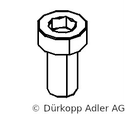 9202 042887 — cyl. screw RPLS 099