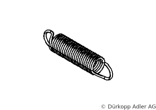 0211 010611 — пружина растяжения