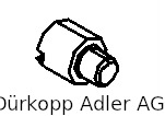 0275 310580 — threaded pin