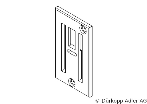 0066 001480 — throat plate