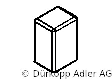 0265 000754 — болт прижимной лапки