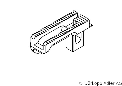 0179 210020 — Зубчатая рейка