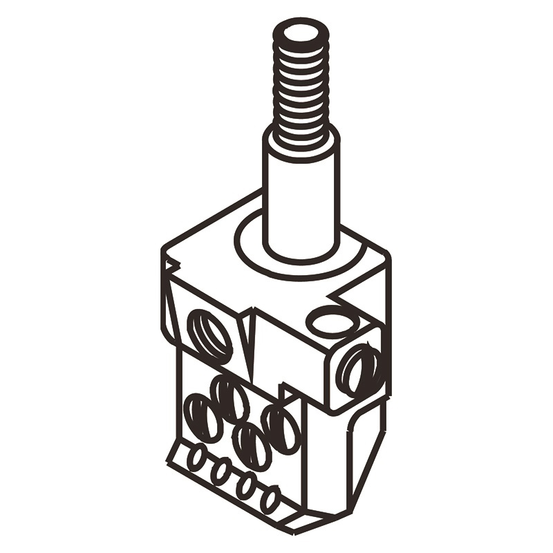 Y-6.0N4 Needle Clamp — Needle Clamp for Yamato Coverstitch Machine *Suggest to use with Groz Beckert MY1014A needle. Suitable for machine: