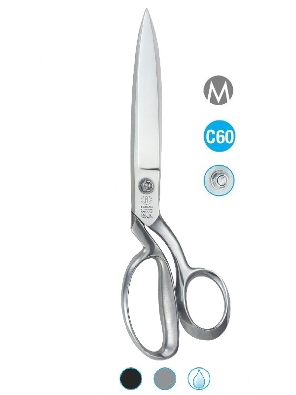 ROBUSO 1024/B-CR/10" Solingen Scissors for Cutting Wet Carbon and Fiberglass Fabrics