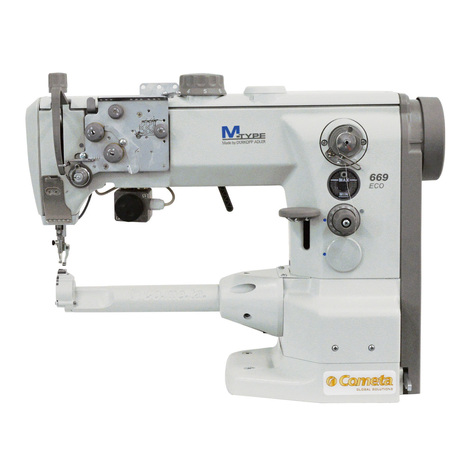 Cometa VBS 669 EVO 300 Special cylinder-arm lockstitch sewing machine, triple feed