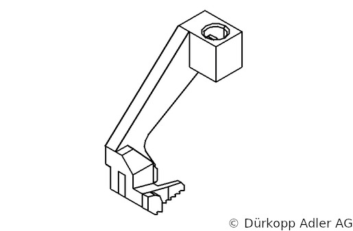 0196 103004 — транспортирующая лапка