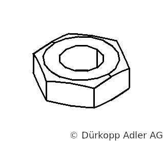 9231 011147 — HEXAGONAL NUT