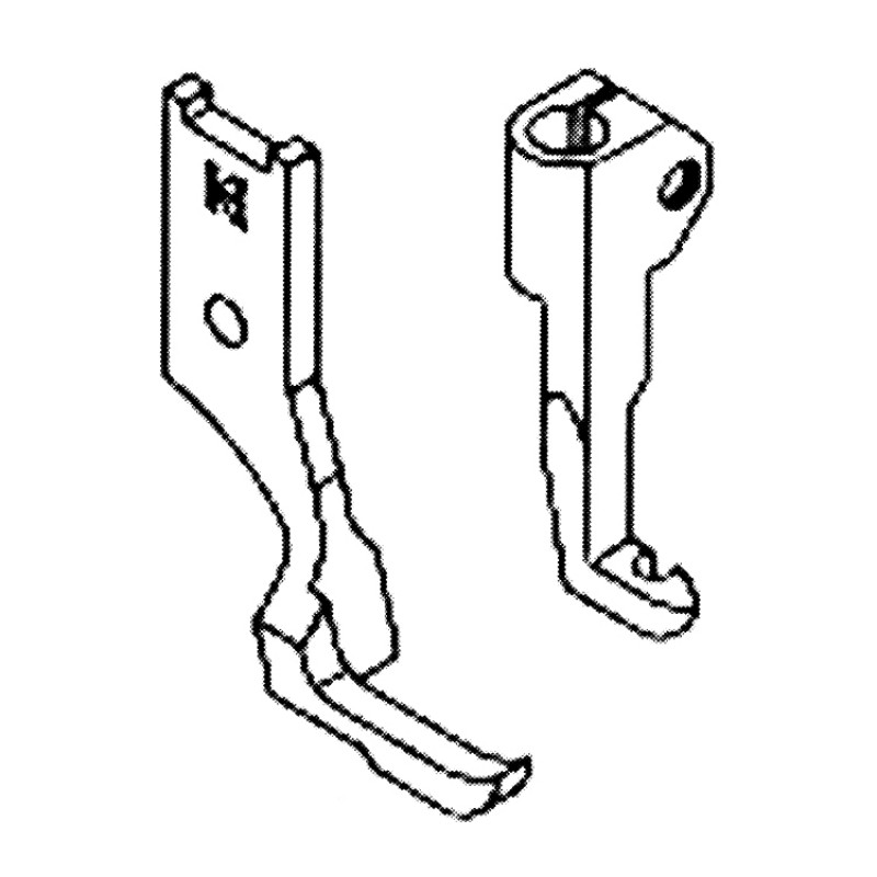 245-S1 Прижимная лапка + 245-S2 Транспортирующая лапка
