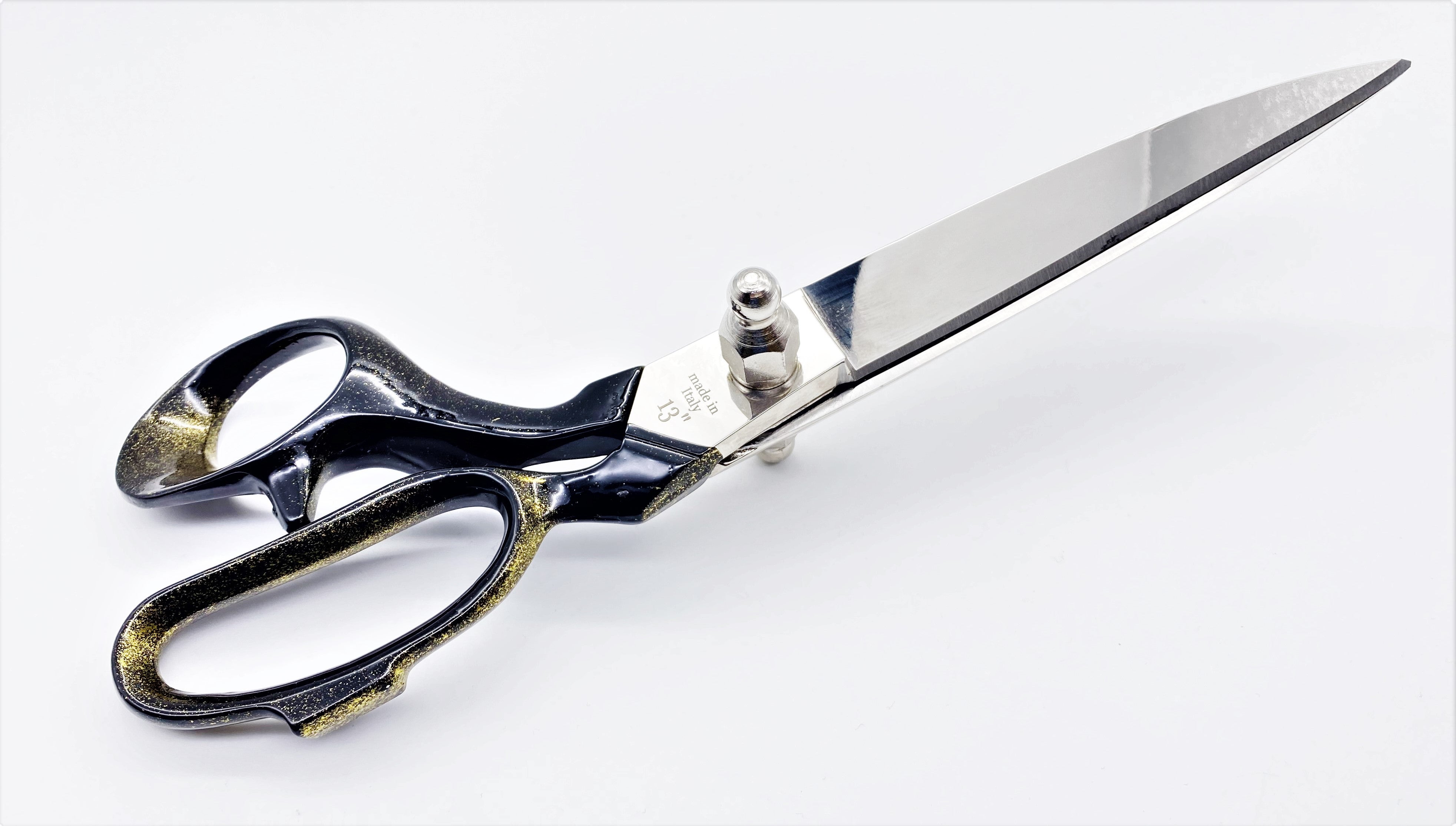 PELLORO Cutting scissors, thumb rest 1032/CR/13"