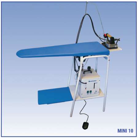 Rotondi MINI 10  Vacuum table with folding legs for families, tailors, atelier, alteration shops.