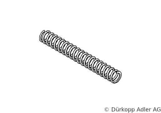 0396 250180 — presser spring