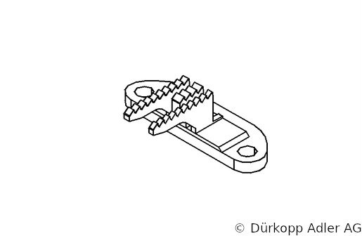0196 102005 — зубчатая рейка