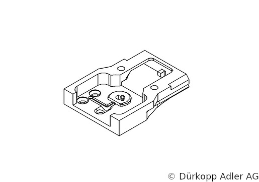 0069 001673 — throat plate sub-fr
