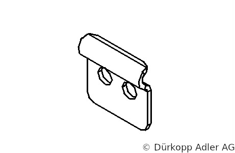 0396 110350 — прижимная деталь