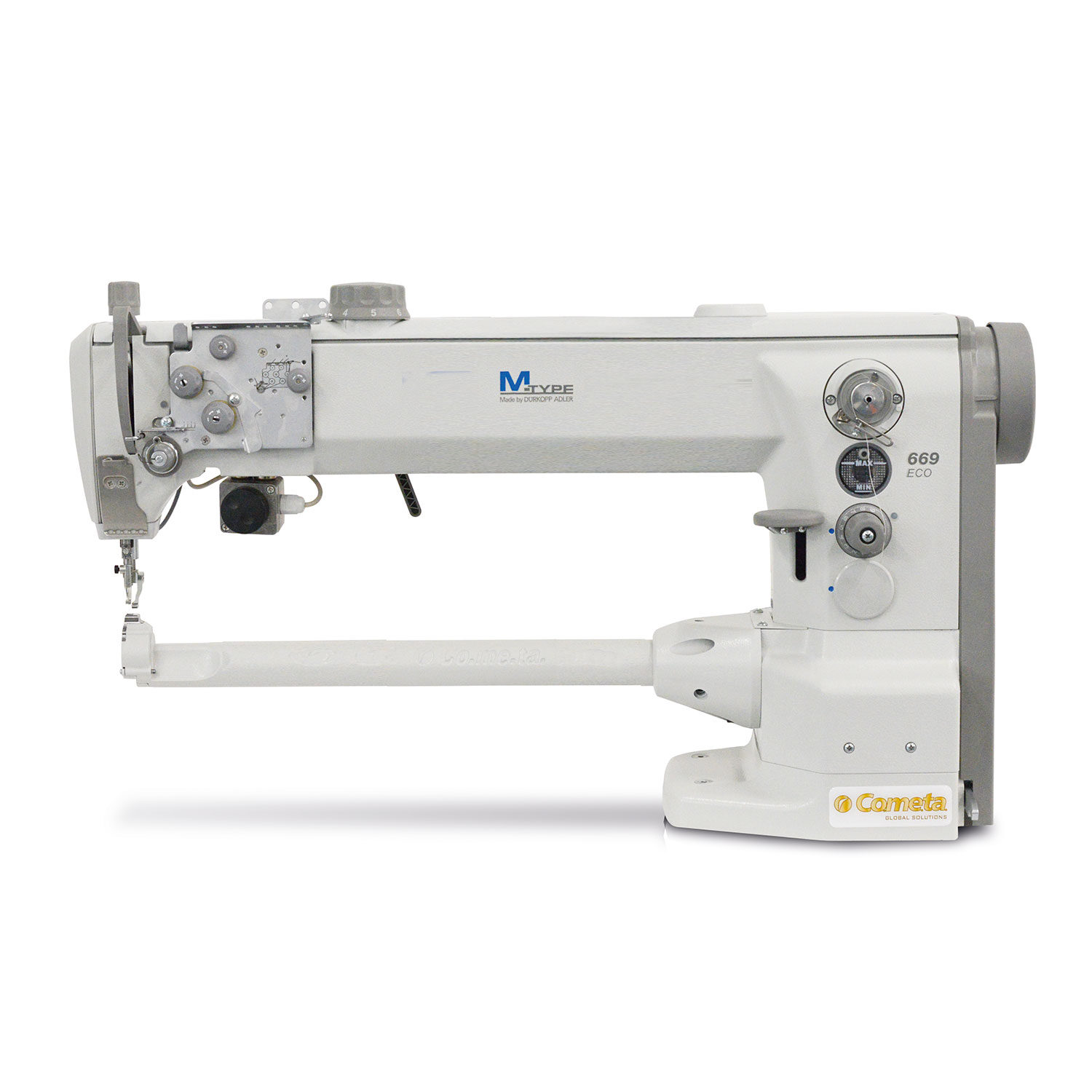 Cometa VBS 669 EVO 700 Special Long-cylinder-arm lockstitch sewing machine, triple feed