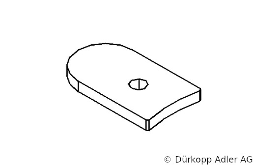 0580 140500 — пластина