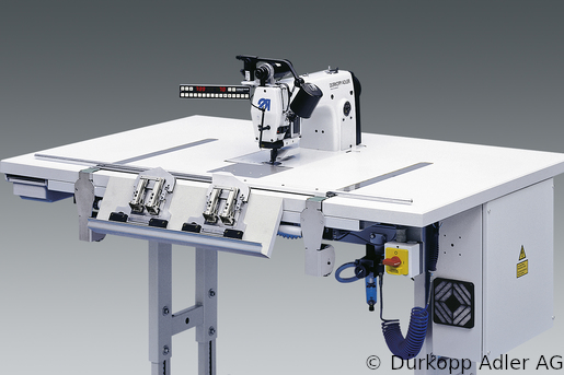 739-23-1 Dürkopp Adler 1-Needle lockstitch runstitching and trimming small parts sewing unit (0739 991001 018)
