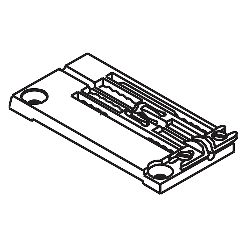 Y3508031 Needle Plate — Needle Plate for Yamato Coverstitch Machine Suitable for machine: