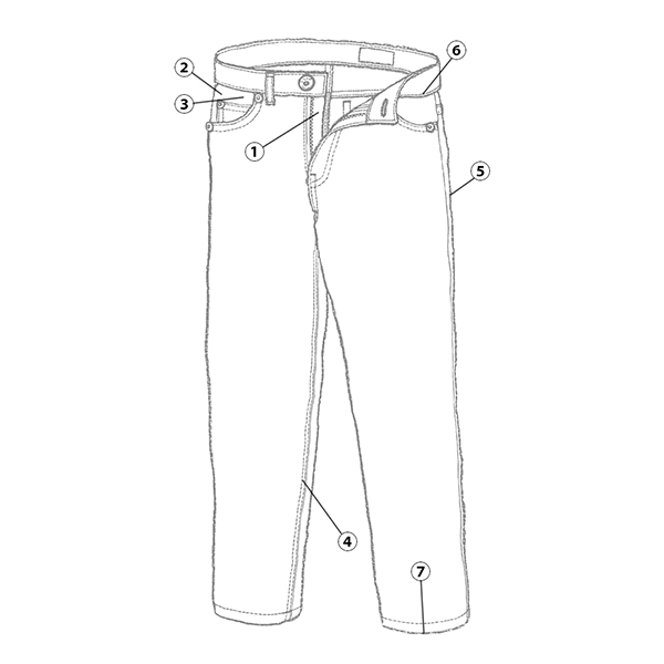 Pegasus Jeans front