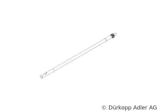 0069 002380 — hook shaft