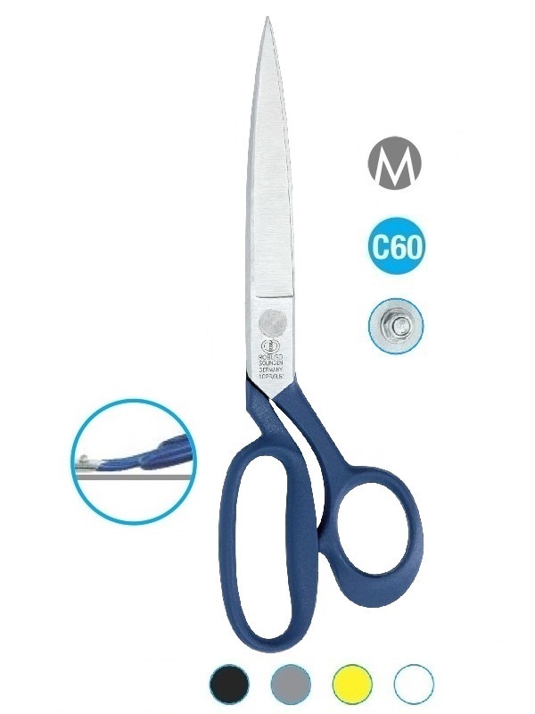 ROBUSO 1026/3/C/8" Solingen Scissors for Trimming Aramid, Carbon, and Fiberglass Fabrics