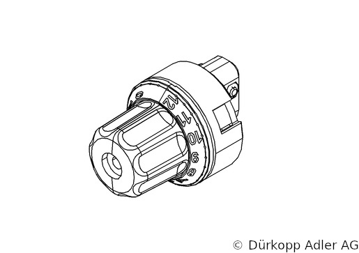 0667 165354 — adjusting wheel