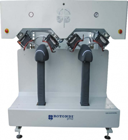Rotondi GV-401/2 Automatic unit for shoulder pad fusing. Equipped with Leonardo computer